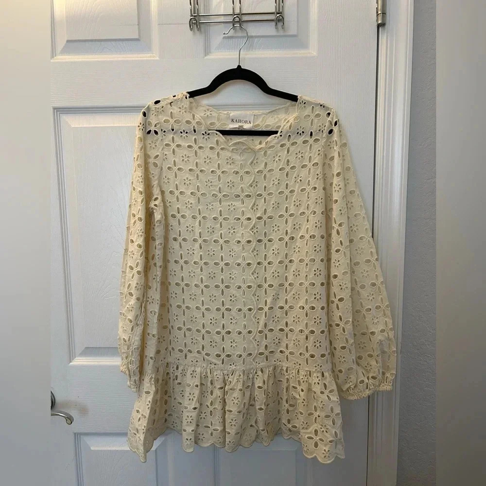 Kahora palm beach lace dress